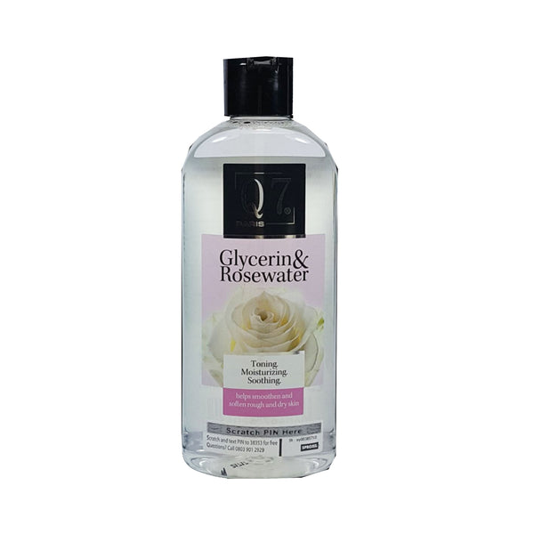 Q7 Glycerin And Rose Water - Toning, Moisturizing And Soothing
