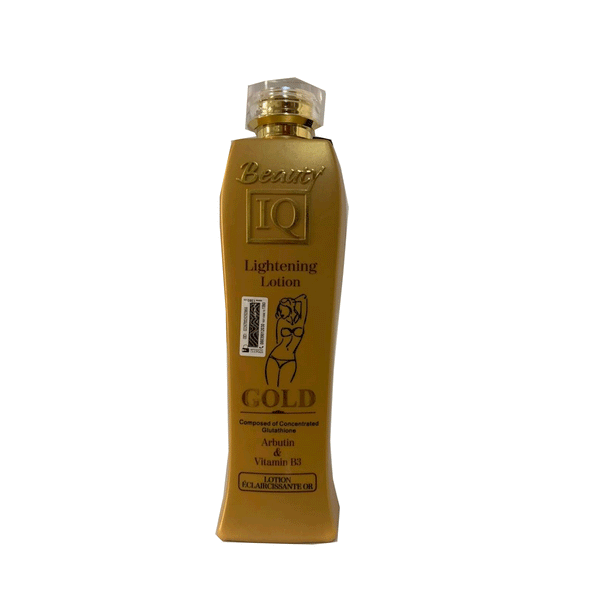 BEAUTY IQ LIGHTENING GOLD LOTION 500ML WITH ARBUTIN & VITAMIN B3