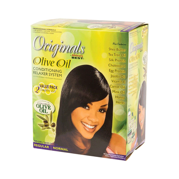 ORGANICS OLIVE OIL CONDITIONING RELAXER SYSTEM – REGULAR