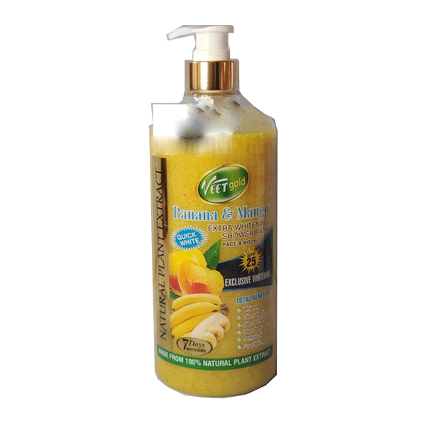 Veetgold Banana & Mango Extra Whitening Shower Bath