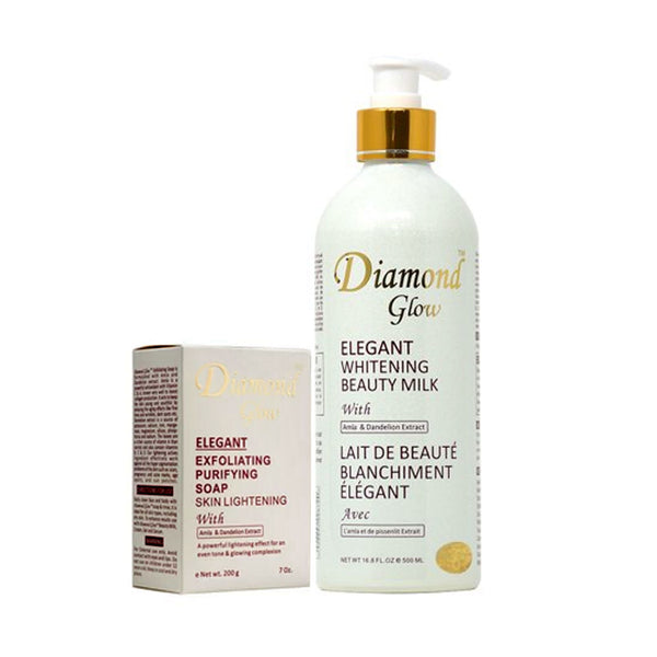 Diamond Glow ( Body Lotion And Serum ) 2-pc Set