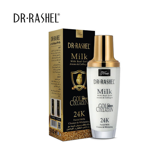DR RASHEL Real Gold Atom collagenfacial milk cleaner