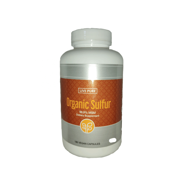 Live Pure Organic Sulfur Dietary Supplement