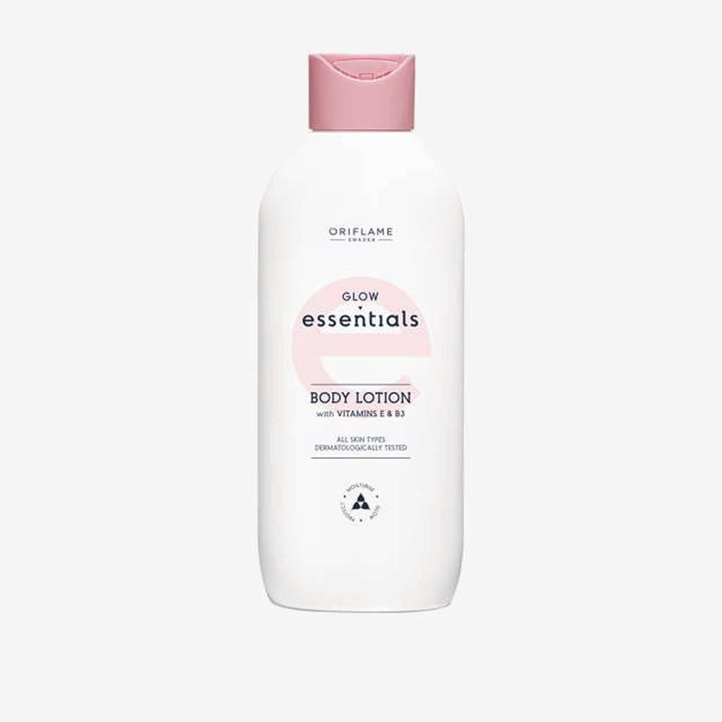 ESSENTIALS Glow Essentials Body Lotion with Vitamins E & B3