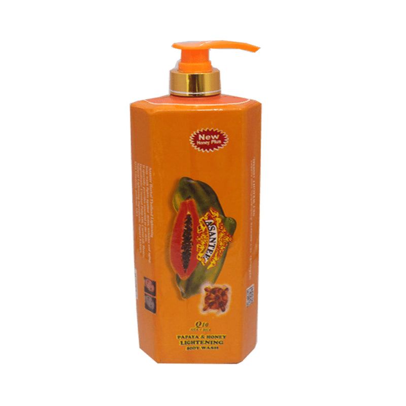 Asantee Papaya & Honey Bath Wash 1000ml