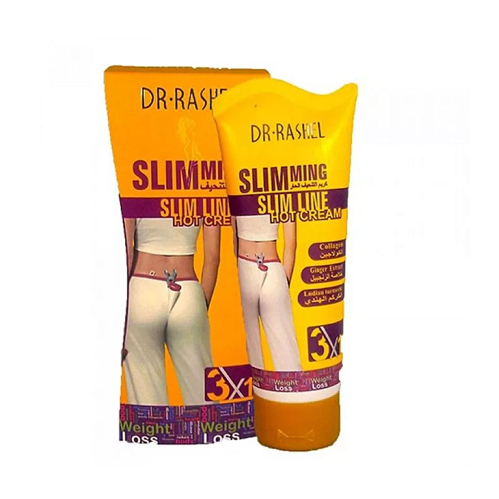 Dr Rashel SLIMMING-SLIM LINE HOT CREAM WITH INDIAN TUMERIC - 150g