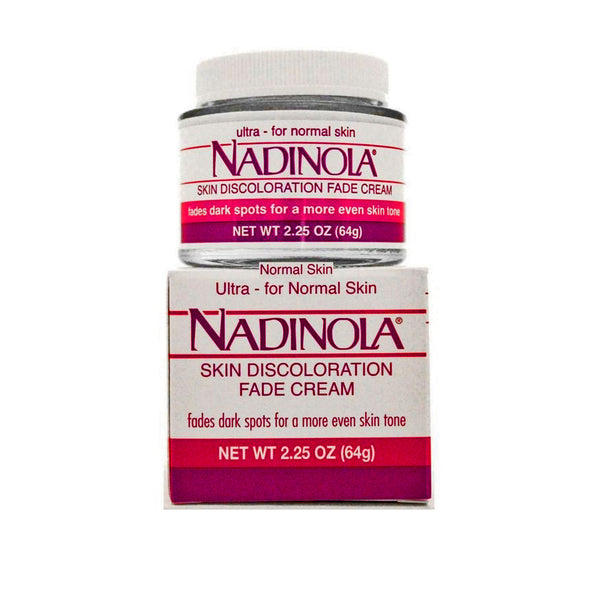 Nadinola Skin Discoloration Fade Cream For Normal Skin 2.25 Oz