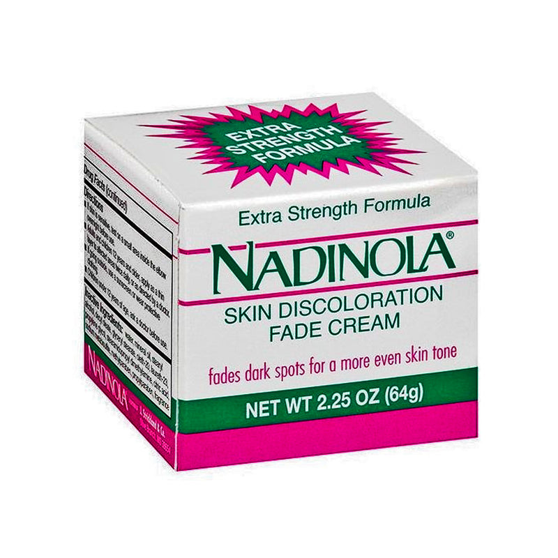 Nadinola Skin Discoloration Fade Cream Extra Strength Formula 2.25 Oz.