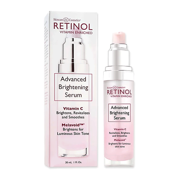 Skincare Cosmetics Retinol Vitamin Enriched 1 oz. Advanced Brightening Serum