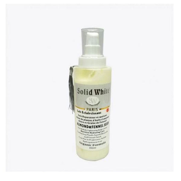 Solid White Body Lotion Almond & Fennel Seed 350ml