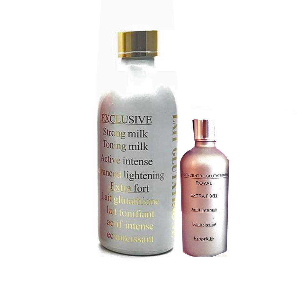 Lait Glutathione Royal ( Body Lotion And Serum ) 2-Pc set – Coccibeauty