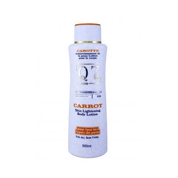 Q7Paris Carrot Skin Lightening Body Lotion – 500ml