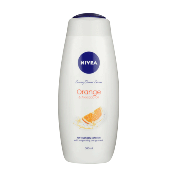 Nivea Caring Shower Cream Orange & Avocado Oil 500ml