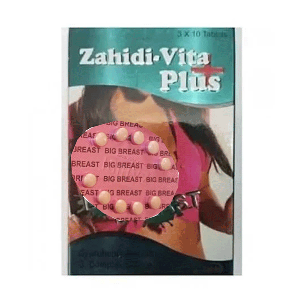 Zahidi-vita Plus Breast Enlargement Pills - 30 Tablets