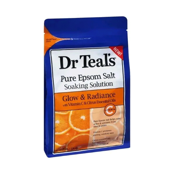 Dr Teal’s Glow & Radiance Pure Epsom Salt Soaking Solution