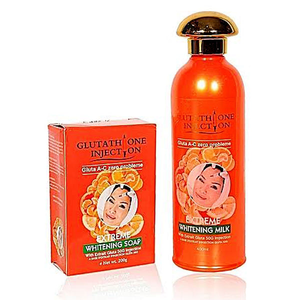 Glutathione Injection Extreme ( Lotion And Soap ) 2-pc Set