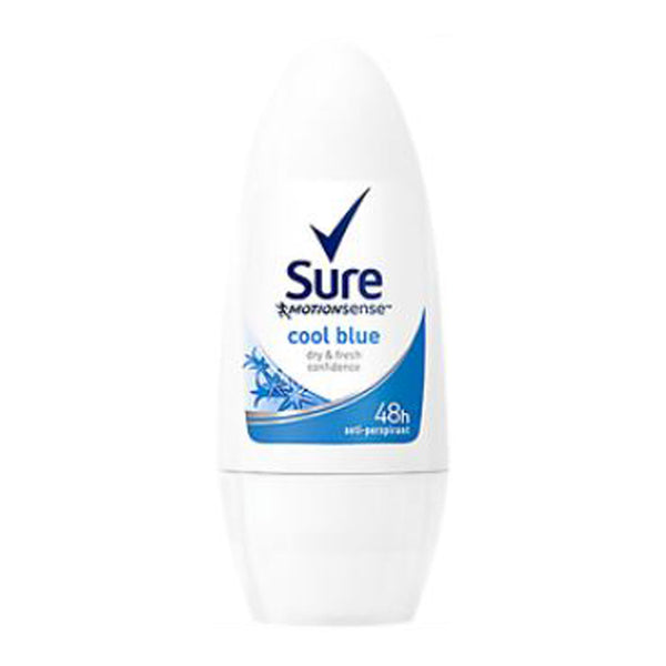 Sure Women Cool Blue Roll-on Antiperspirant Deodorant 50ml