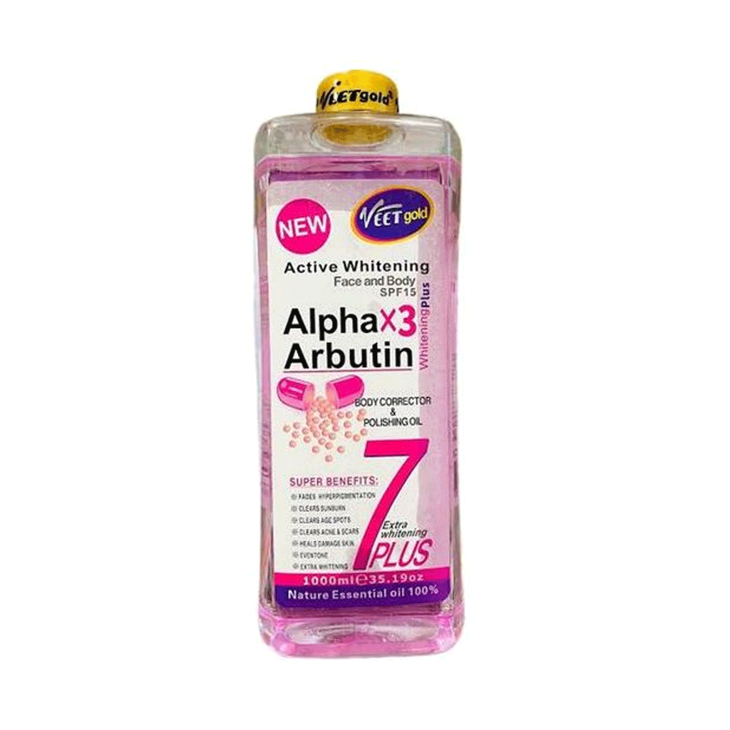 VEET GOLD Veetgold AlphaX3 Arbutin Body Corrector Oil