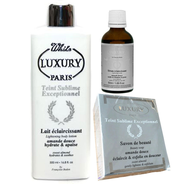 White Luxury Tient Sublime Exceptionnel 3-pc Set