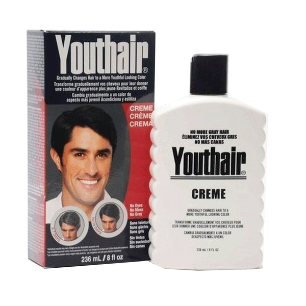 Youthair Hair Creme – Gradually Restores Natural Hair Color Without Dye 236ml 