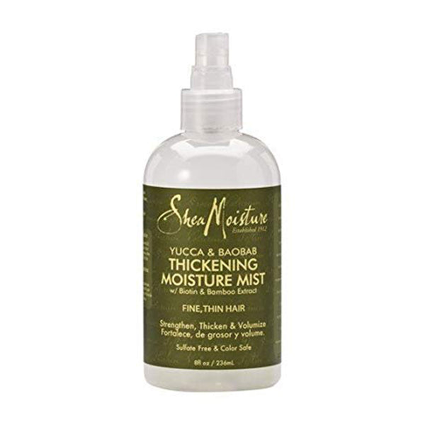 Shea Moisture Yucca & Plantain Anti-Breakage Frizz-Free Shine Mist 8 fl oz /237ml