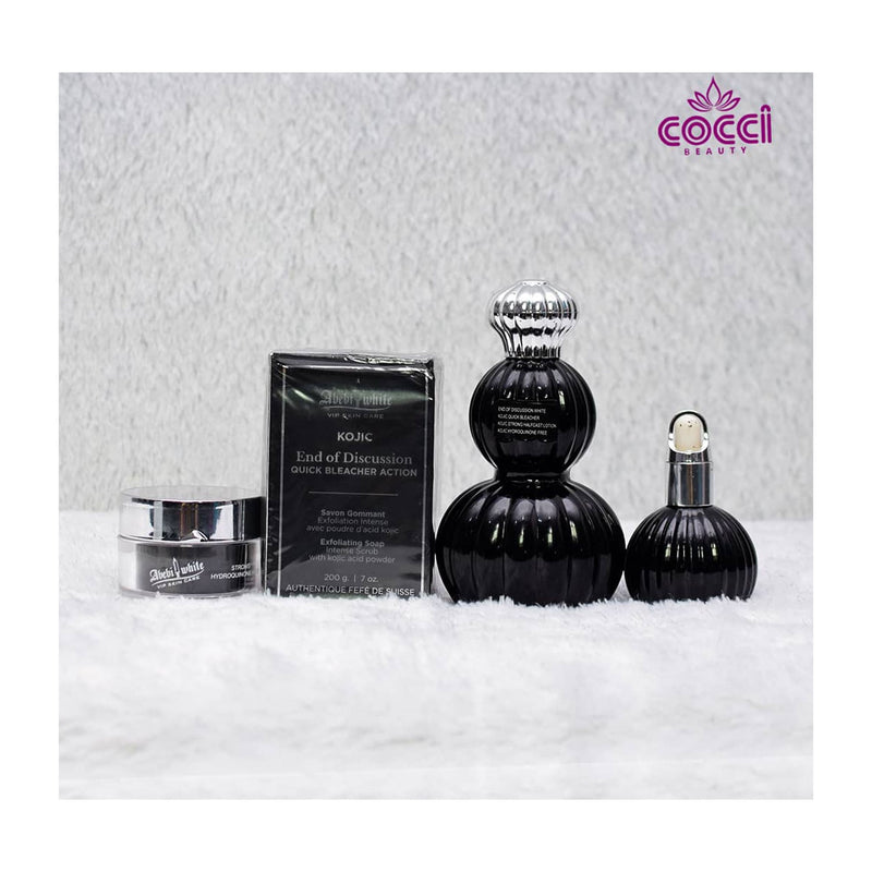 Abebi White End of discussion Kojic Quick Bleaching Action 4pc Sets