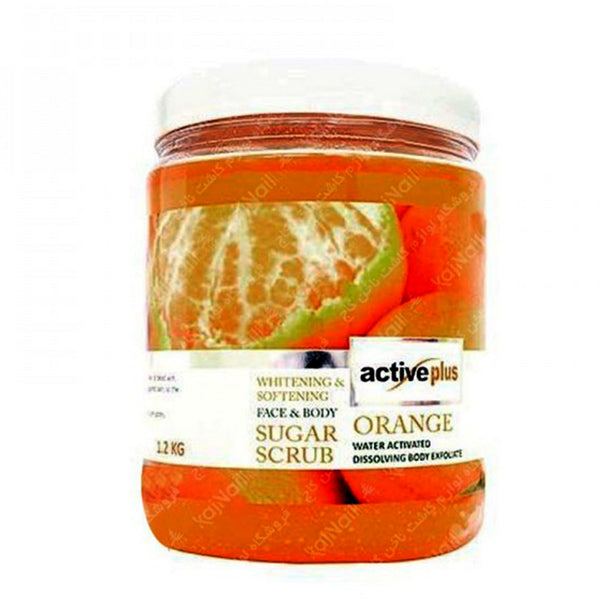 Active Plus Face & Body Sugar Scrub (Orange)