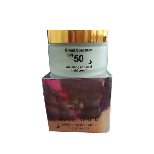 Amos White Broad Spectrum Whitening Night Cream