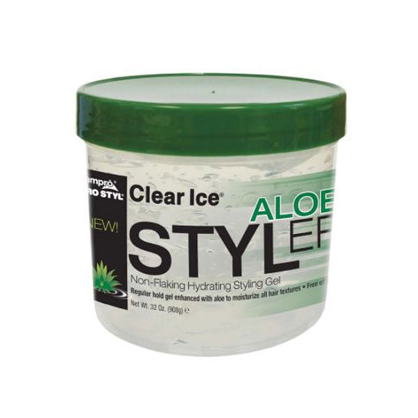 Clear Ice Aloe Styler Non-Flaking Hydrating Styling Gel