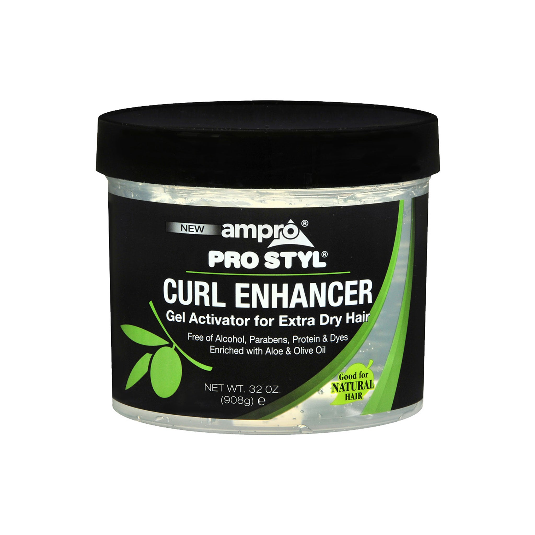 Ampro Pro Styl Curl Enhancer Gel-Aktivator Mit Olivenöl – Feuchtigkeitsspendend Für Locken & Wellen, Definiert Ohne Beschweren