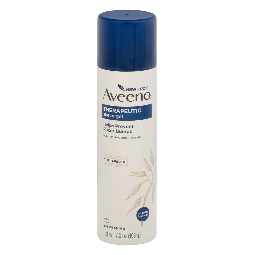 Aveeno Therapeutic Shave Gel To Reduce The Incidence Of Razor Bumps - 7 Oz