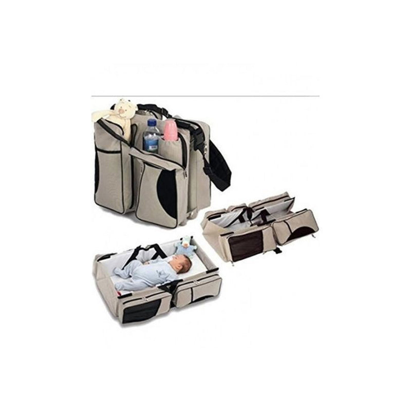 Baby Diaper Bag And Travel Cot  Mother Care