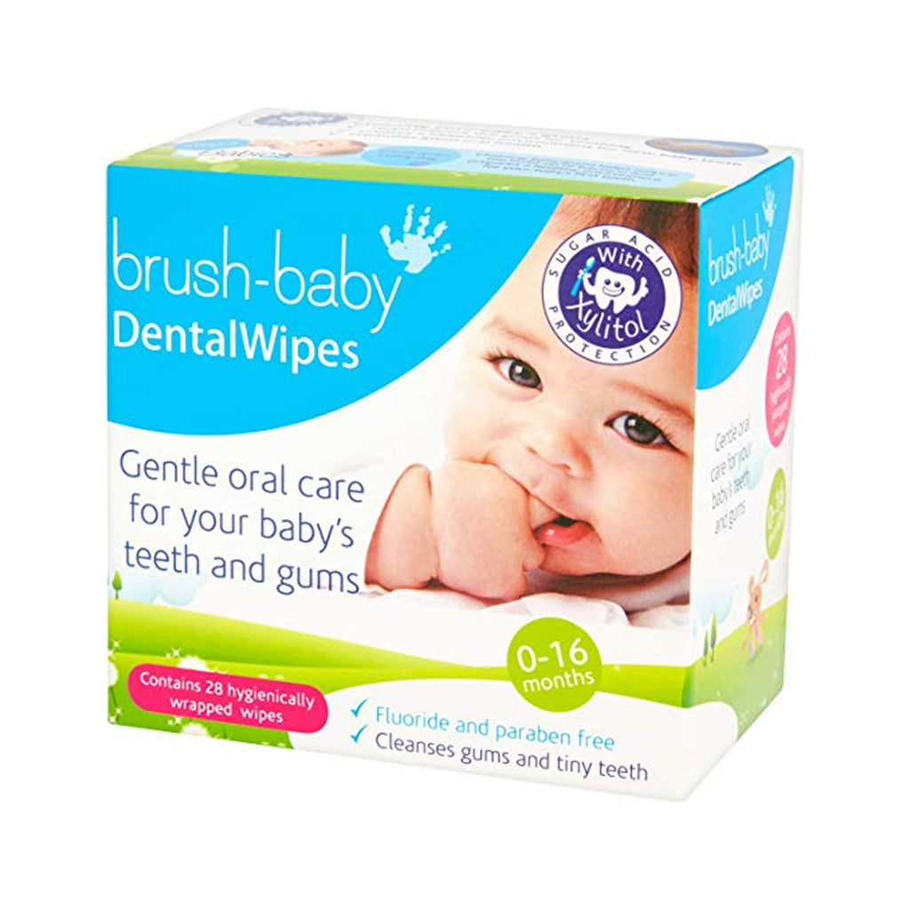 Brush Baby Dental Wipes -28 count