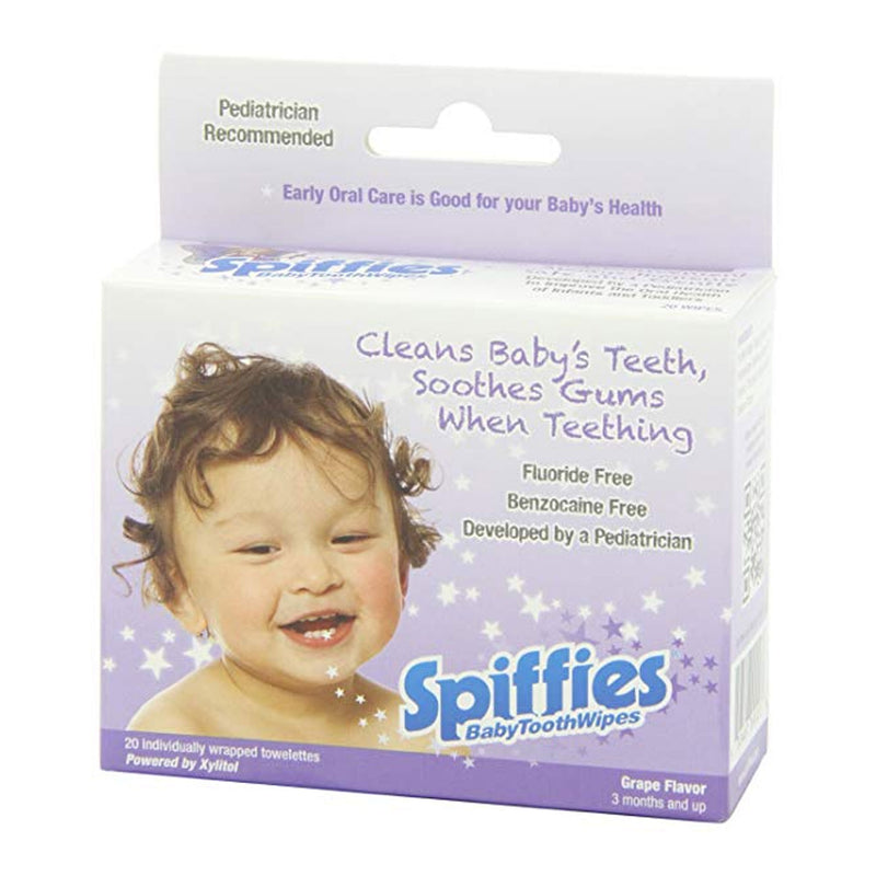 Spiffies Baby Tooth Wipes