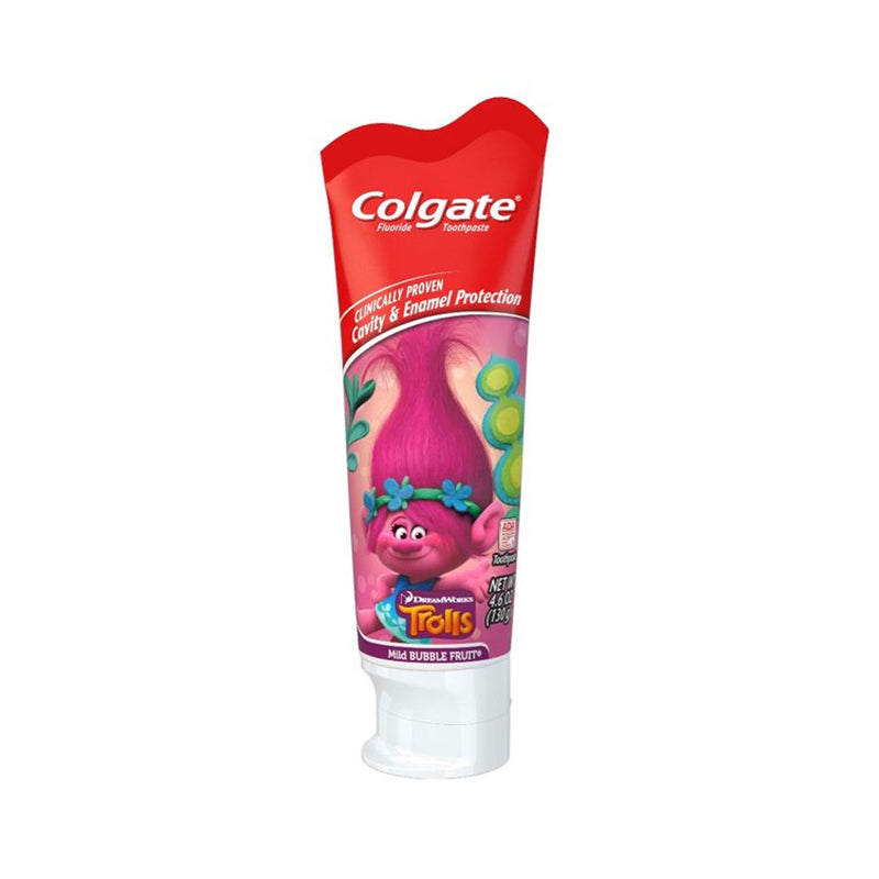 Colgate Kids Toothpaste with Anticavity Fluoride, Trolls, 4.6 ounces