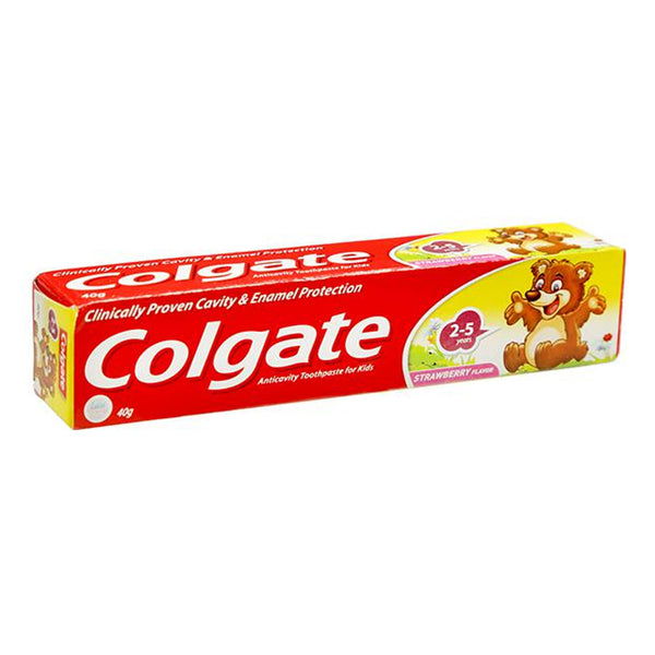 Colgate Kids 2-5 Years Strawberry FlavorToothpaste 40 g