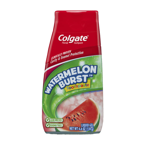 Colgate 2-in-1 Kids Toothpaste & Anticavity Mouthwash, Watermelon Burst, 4.6 ounces