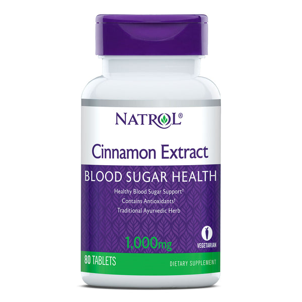 Natrol Cinnamon Extract- Blood Sugar Balance