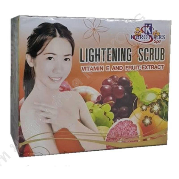 K Brothers Lightening Scrub with Vitamin E and Fruit-Extract