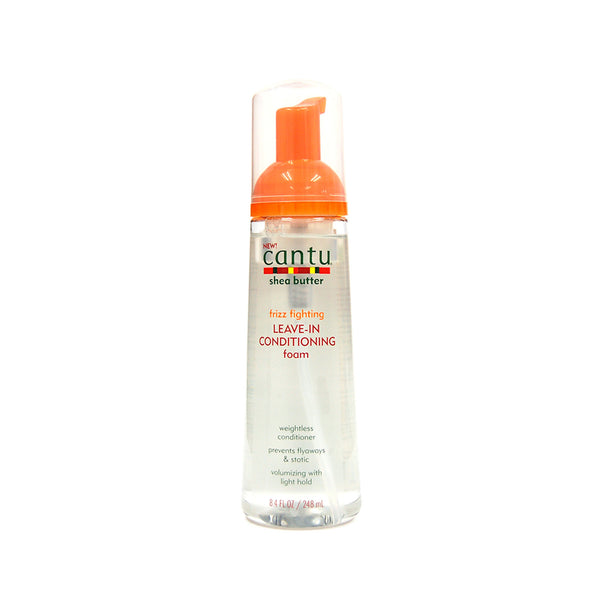 Cantu Shea Butter Frizz Fighting Leave In Conditioning Foam