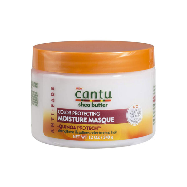 CANTU SHEA BUTTER ANTI FADE COLOR PROTECTING MOISTURE MASQUE WITH QUINOA PROTEIN