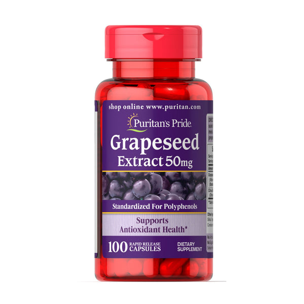 Puritan'S Pride Grapeseed Extract For Cardiovascular Health