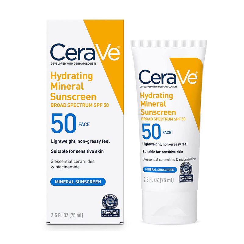 Cerave Hydrating Sunscreen SPF-50 Face
