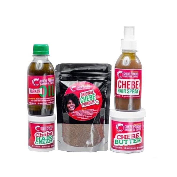 CHEBE POWDER KARKAR OIL EMPIRE Chebe Empire - Chebe Power Kit 5pc sets