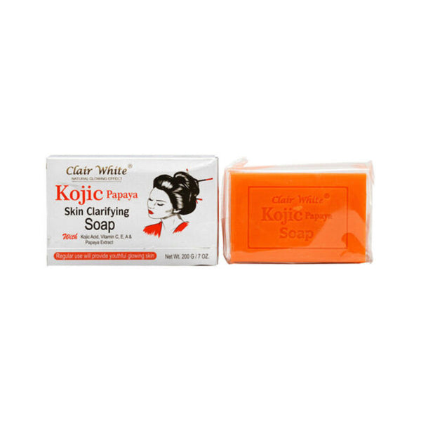 Clair White Kojic Papaya Savon Clarifying Soap 200g