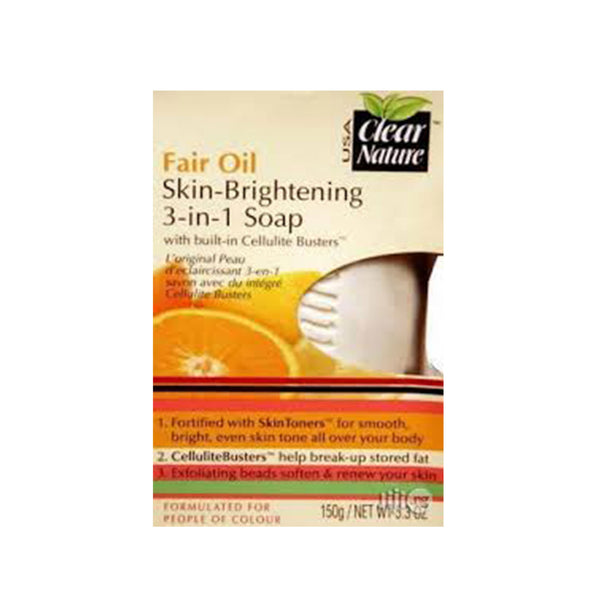 Clear Nature Fair Oil Skin Brightening 3-in-1 Soap - 150g