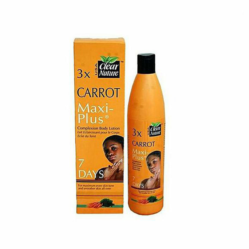 Clear Nature Carrot Maxi Plus Complexion Body Lotion - 500ml