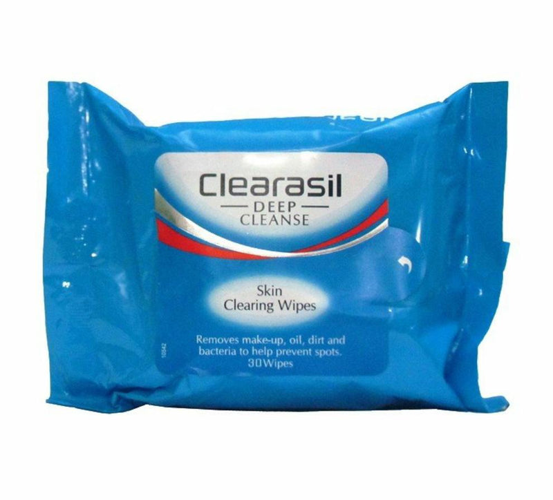 CLEARASIL DEEP CLEANSE SKIN WIPES – 30 WIPES