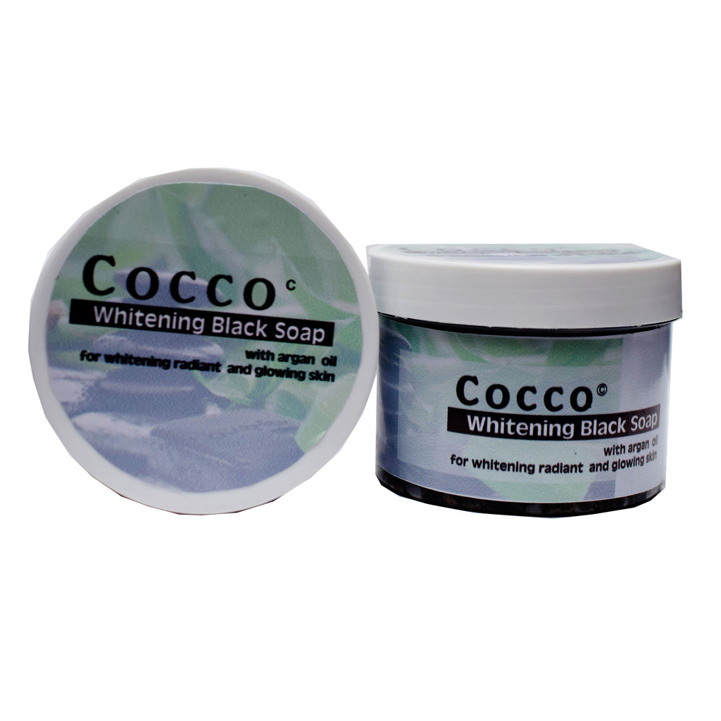 Cocco Whitening Black Soap with Argan Oil