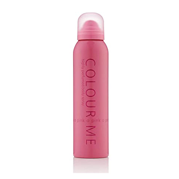 COLOR ME FRAGRANCE FOR WOMEN - 5.1 OZ BODY SPRAY, PINK